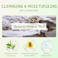 OEM Face Green Mud Mask Moisturizing Mild Deep Cleansing Smoothing Skin Mask